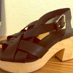 Rebecca Minkoff Wooden Sandals